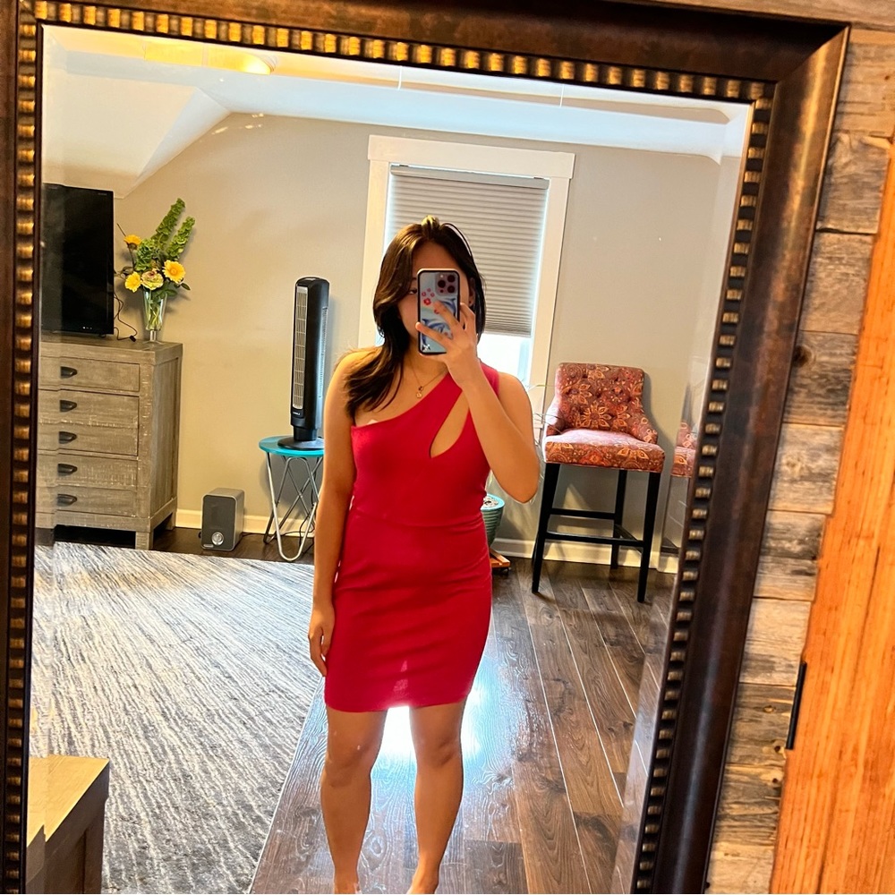 Lulus Hot Pink dress
